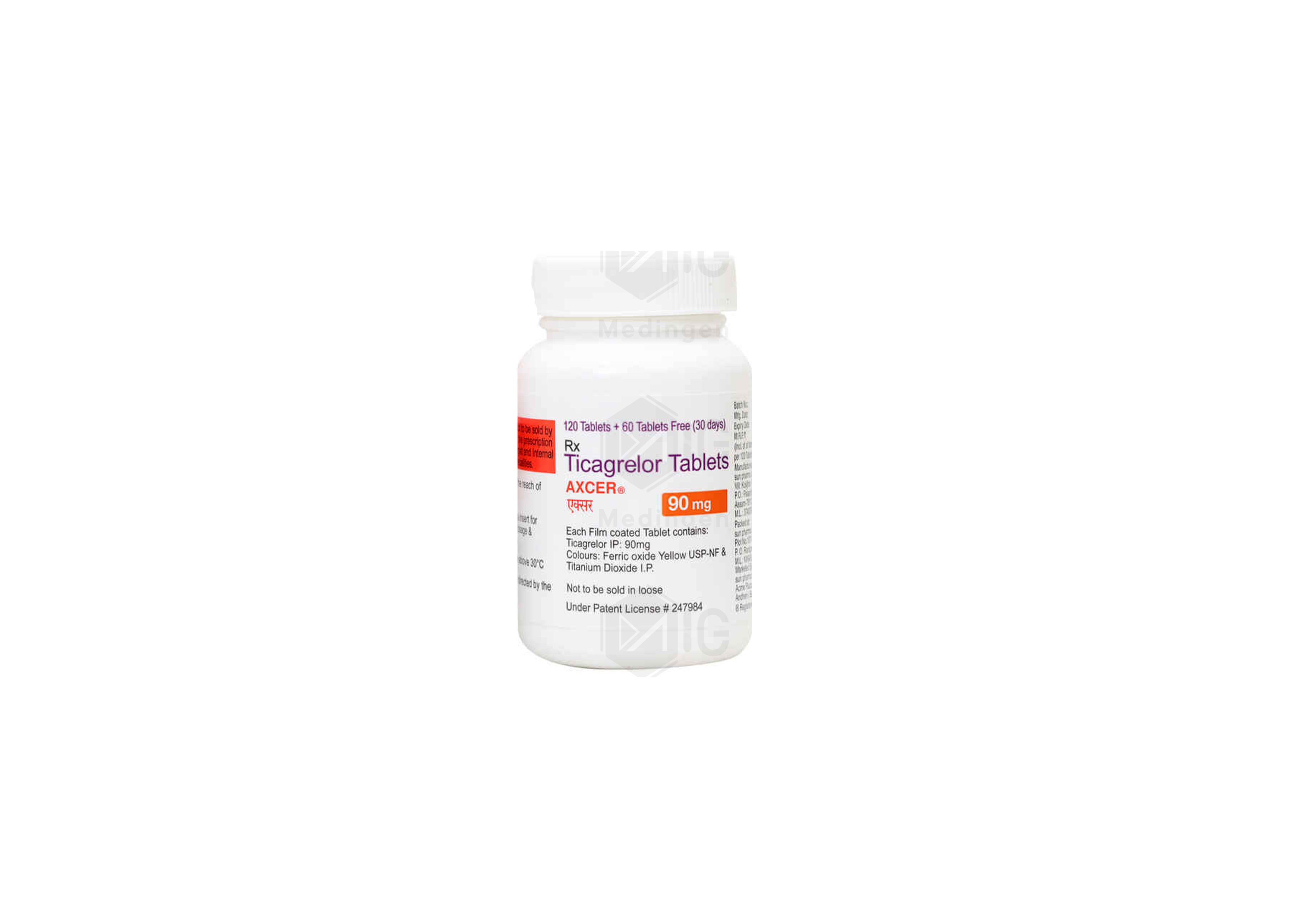 AXCER 90MG (120 TABLETS)